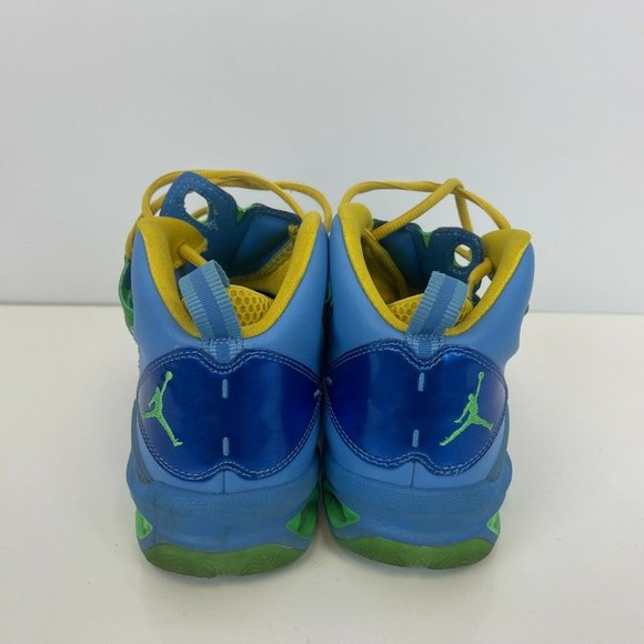 Air Jordan Melo M9 Easter Basketball Shoes Poison Green University Blue Men 9.5 main image 5